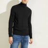 Uomo GUESS Maglieria | Maglia Misto Viscosa Collo Alto