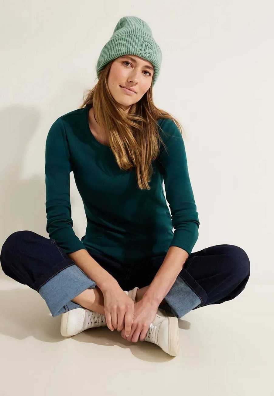 Donna CECIL Cappelli | Knit Cap - Berretto Inziale Logo Ricamata