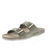 Donna GRUNLAND Ciabatte | Sara - Ciabatte Con Doppia Fascia In Suede