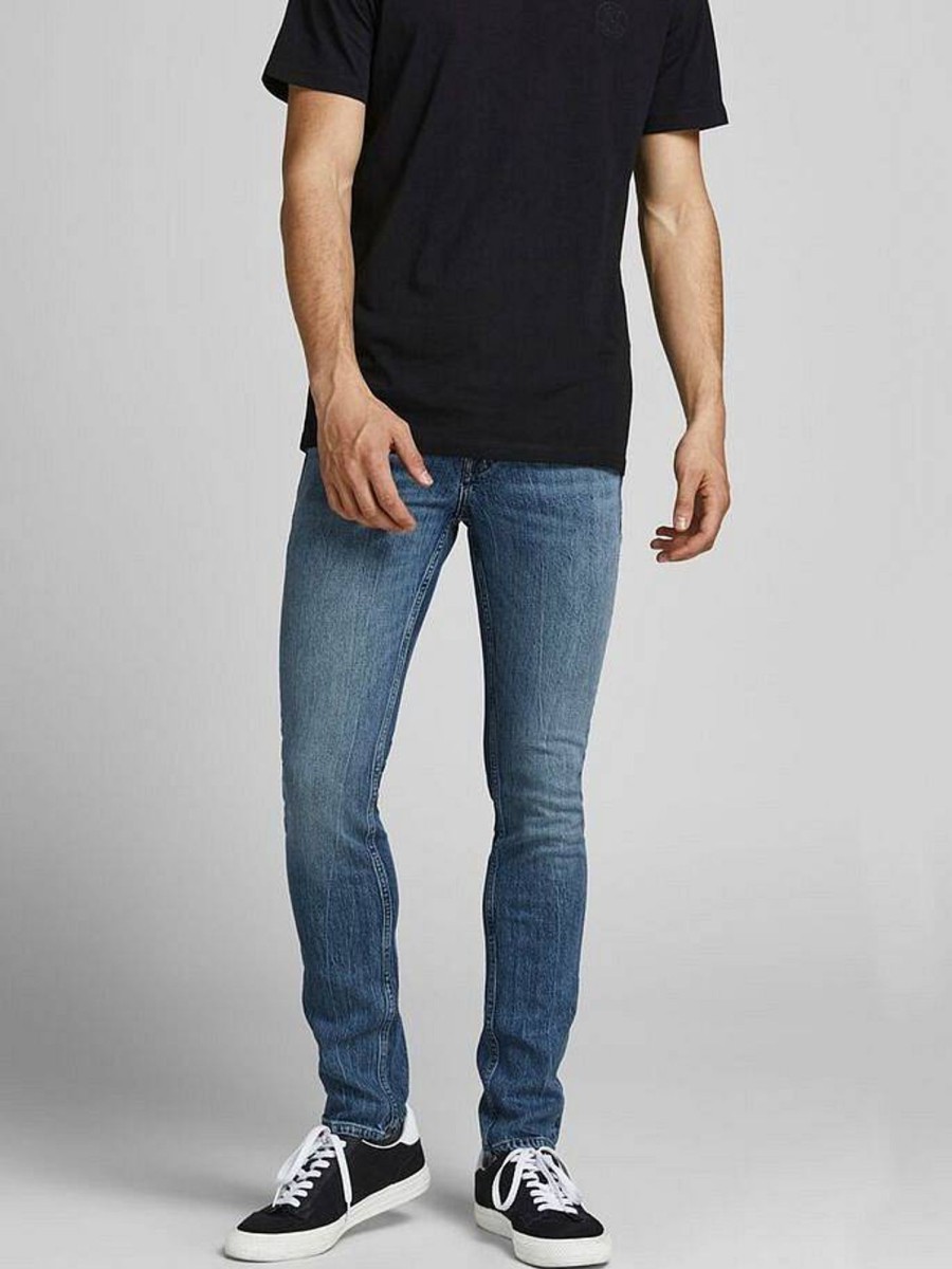 Uomo JACK & JONES Denim Jeans | Tim Original Cj 415 - Jeans Slim/Straight Fit