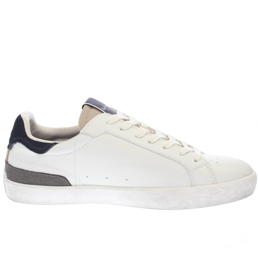 Uomo PEPE JEANS Sneakers | Lane Sailor - Sneakers Basse In Pelle