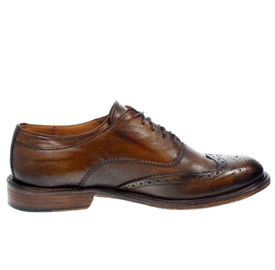 Uomo F.LLI RENNELLA Stringate | Stringate Oxford In Pelle