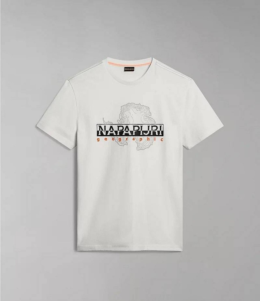 Uomo NAPAPIJRI T-Shirts | S-Iceberg - T-Shirt A Manica Corta