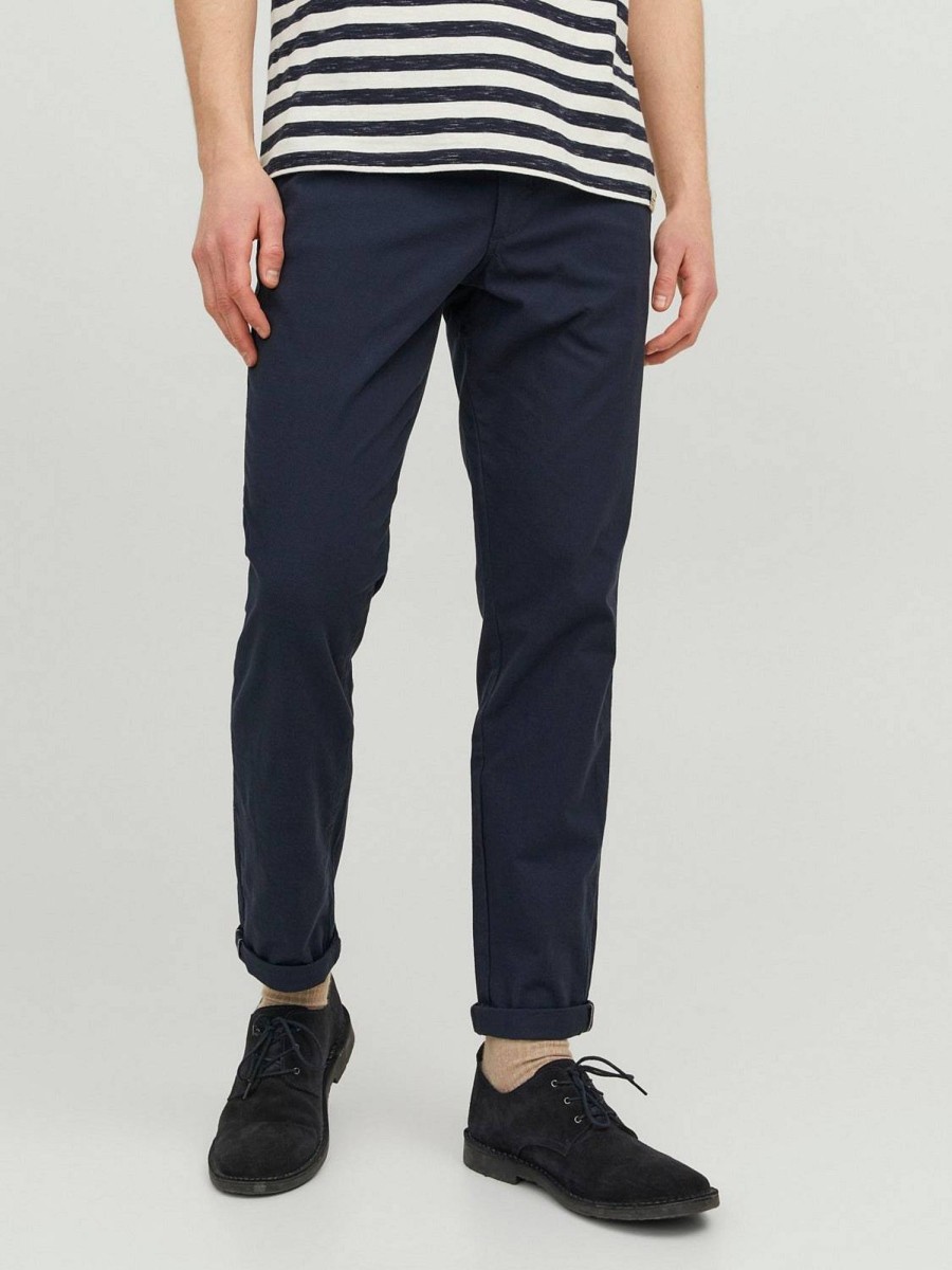 Uomo JACK & JONES Pantaloni | Jpstmarco Jjfury Akm - Pantaloni Chino