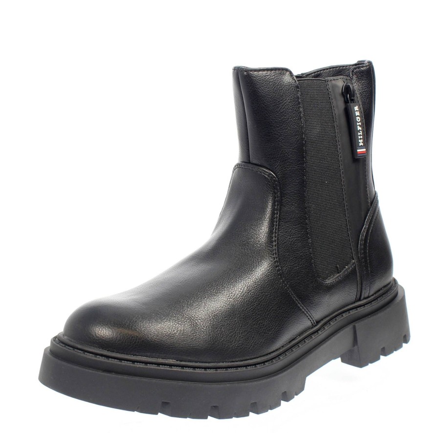 Donna TOMMY HILFIGER Stivaletti | Chelsea Boots Con Suola Carrarmato