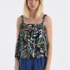 Donna MOLLY BRACKEN Maglie E Top | Ladies Woven - Top Con Bretelle E Stampa