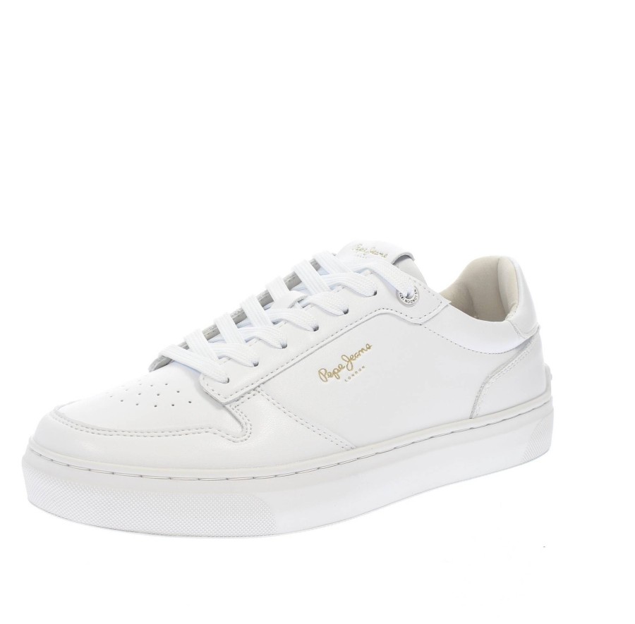 Donna PEPE JEANS Sneakers | Camden Supra W - Sneakers Basse In Pelle