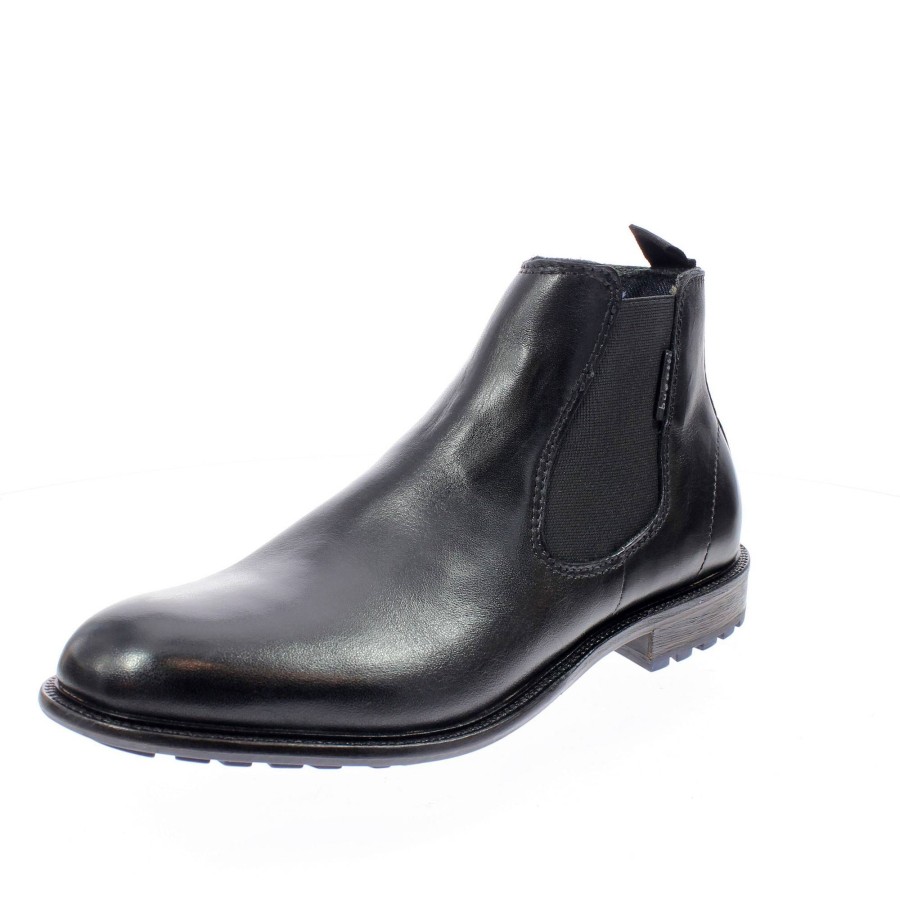 Uomo BUGATTI Stivaletti | Bonifacio - Chelsea Boots In Pelle