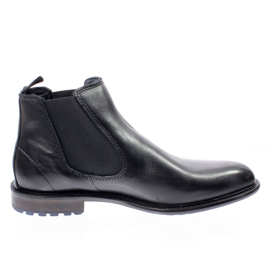 Uomo BUGATTI Stivaletti | Bonifacio - Chelsea Boots In Pelle