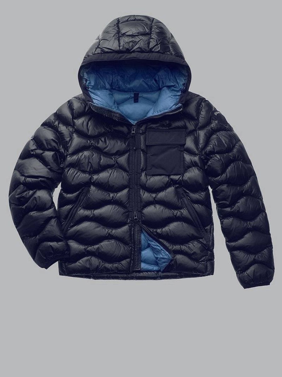 Uomo BLAUER Giubbotti E Cappotti | Andy - Piumino Ovatta Wave Sweat