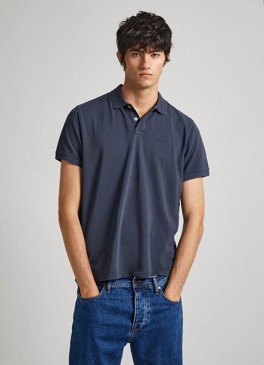 Uomo PEPE JEANS Polo | Polo Mc Piquet New Oliver