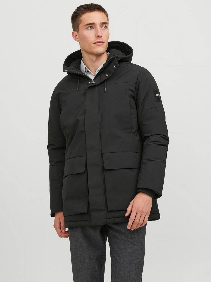 Uomo JACK & JONES Giubbotti E Cappotti | Rob - Parka Con Cappuccio