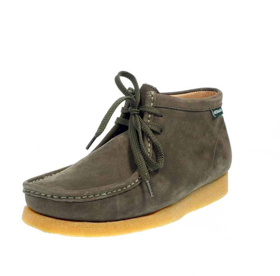 Uomo SEBAGO Stringate | Koala Mid - Mocassini Stringati In Suede