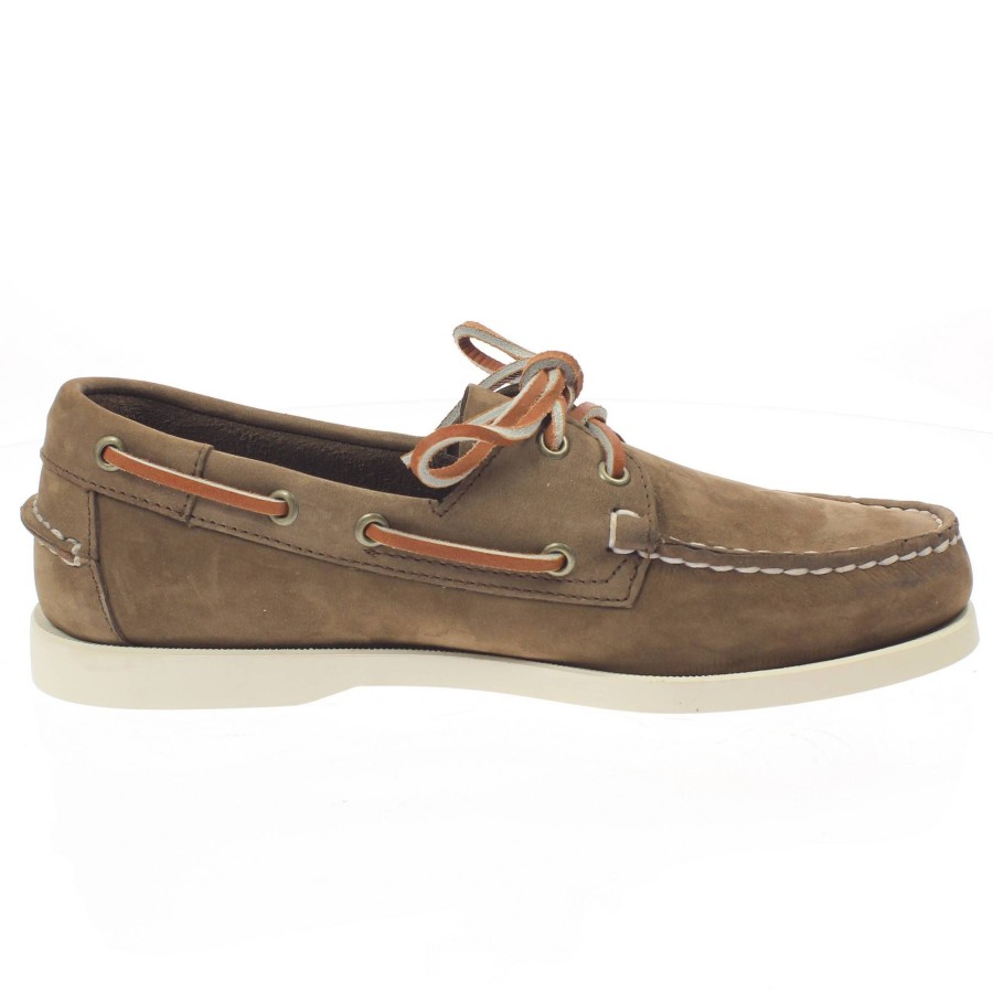 Uomo SEBAGO Scarpe Da Barca | Docksides Portland Nubuk - Vela