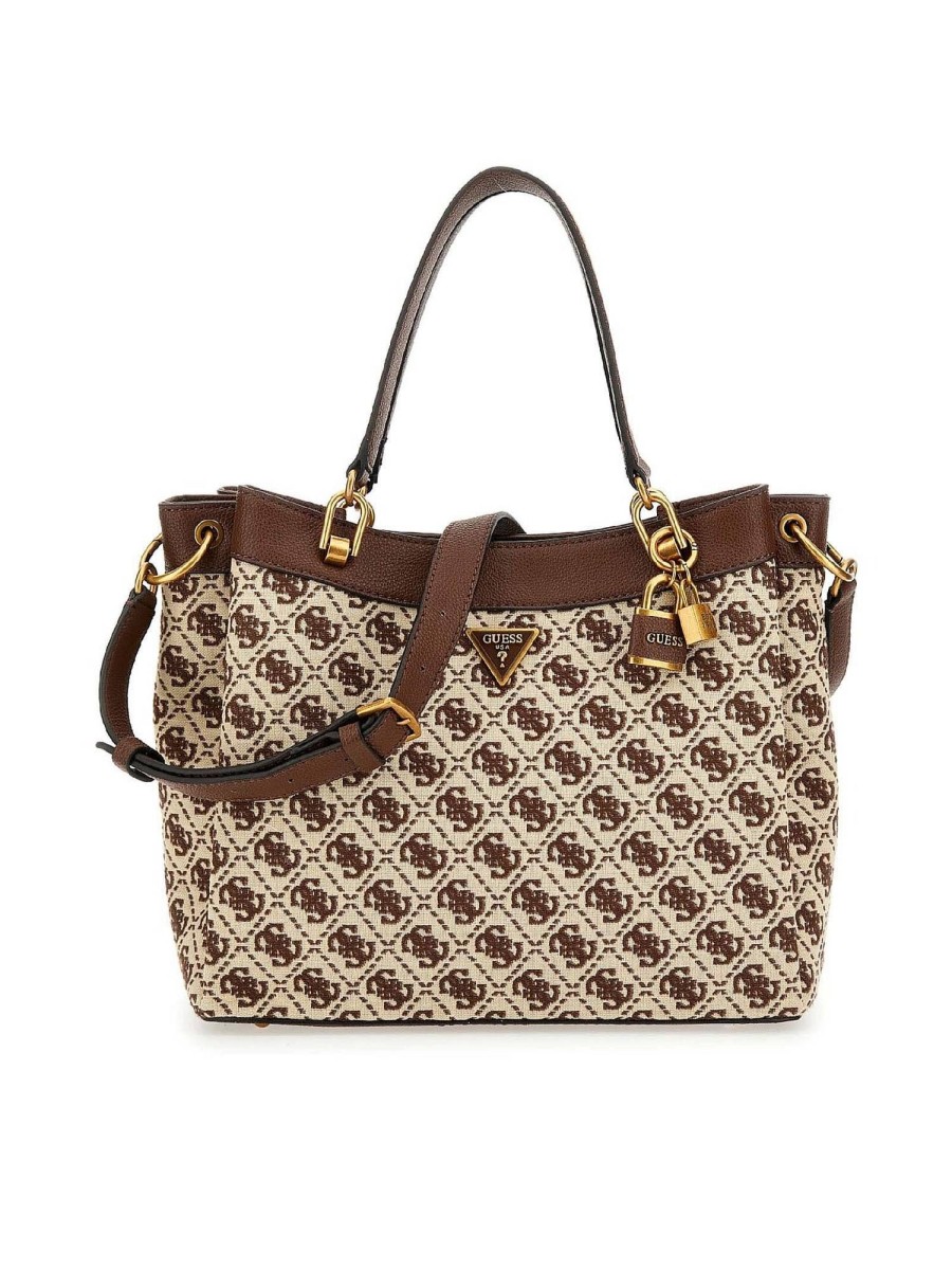 Donna GUESS Borse A Spalla | Shemara Carryall - Shopper 4G Logo