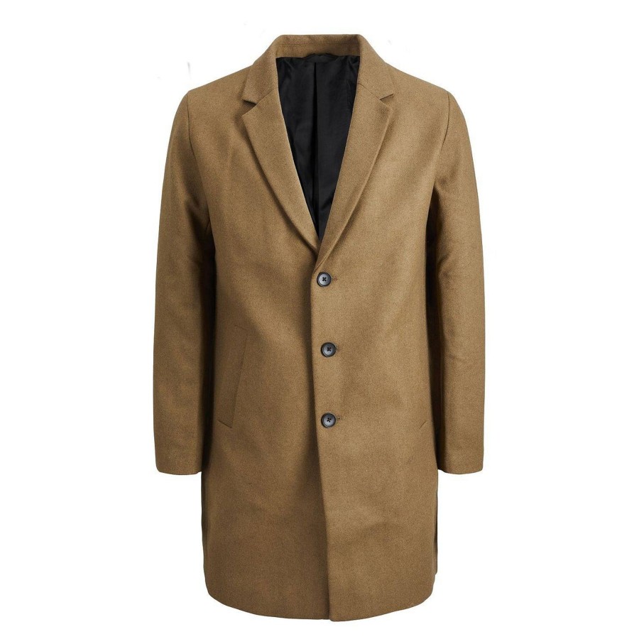 Uomo JACK & JONES Giubbotti E Cappotti | Morten Wool Coat - Cappotto Lana