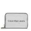 Donna CALVIN KLEIN JEANS Portafogli E Portacarte | Sculpted Zip Around - Portafoglio Con Logo