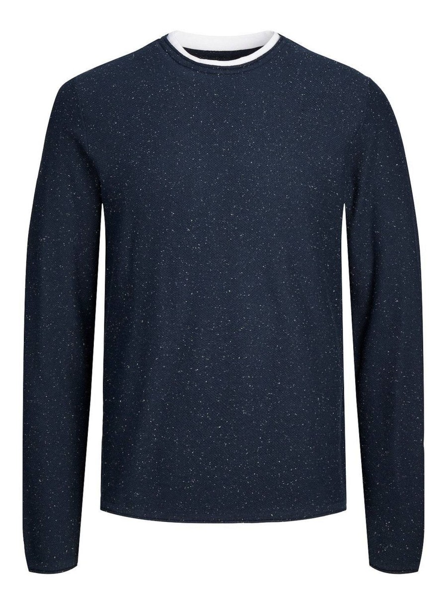 Uomo JACK & JONES Maglieria | Jortwinn Knit Crew Neck Sn - Maglia Girocollo