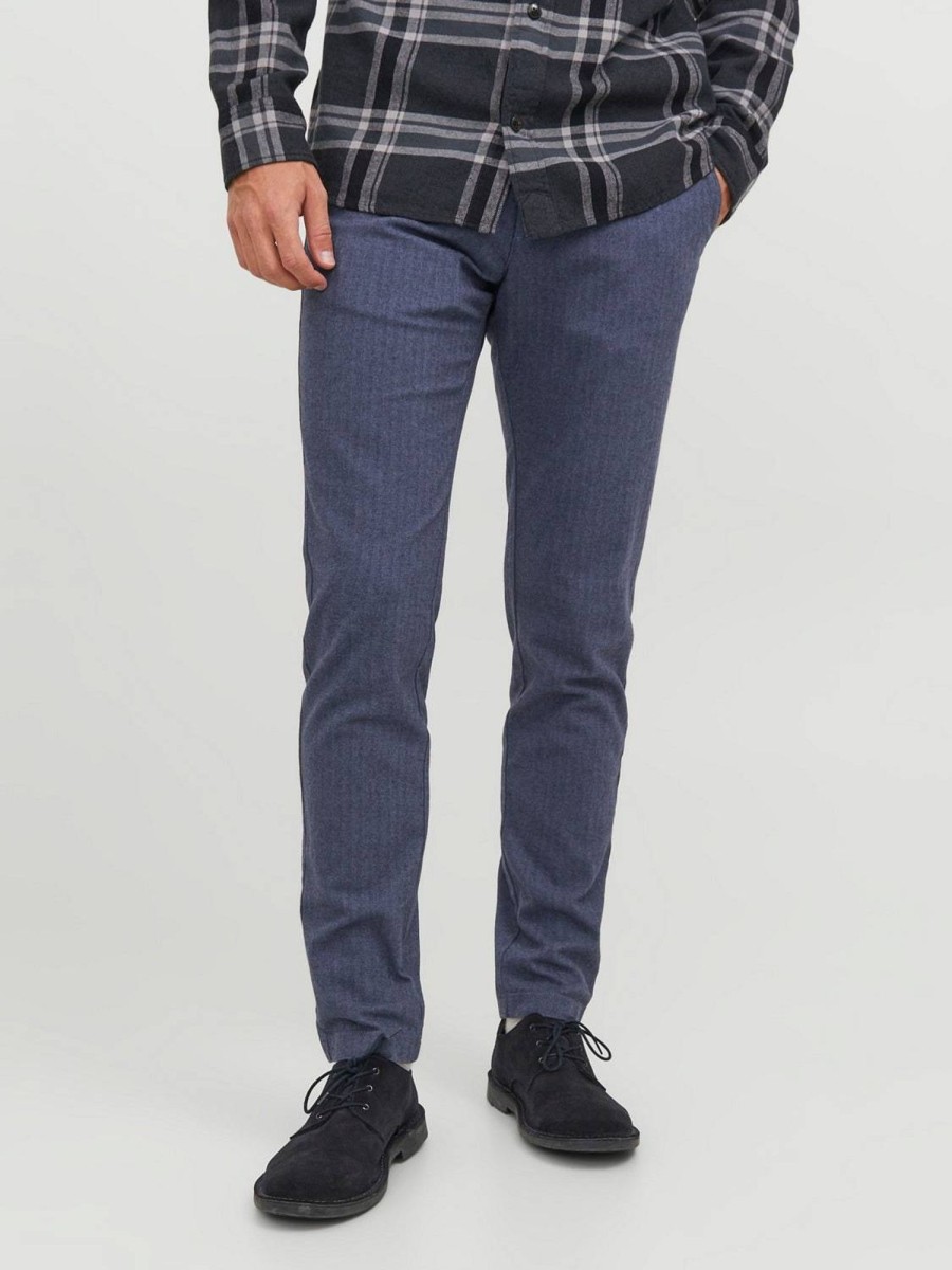 Uomo JACK & JONES Pantaloni | Marco Winter Chino - Pantaloni Slim Fit