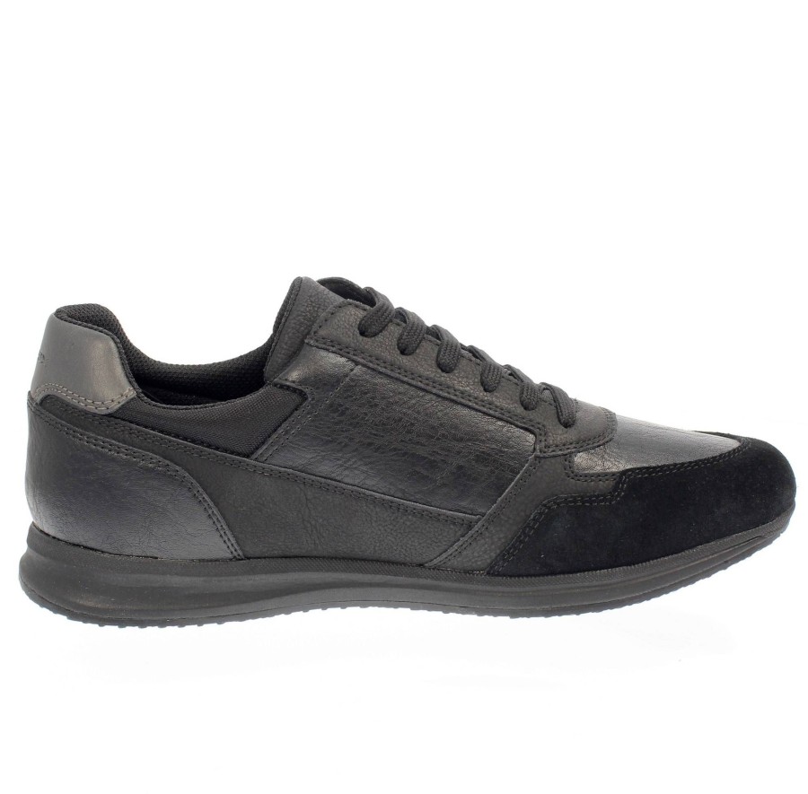 Uomo GEOX Sneakers | Avery - Sneakers Traspiranti In Pelle