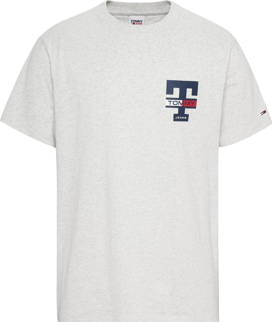 Uomo TOMMY HILFIGER T-Shirts | Tjm Clsc Rwb Letterman Tee - T-Shirt Con Logo