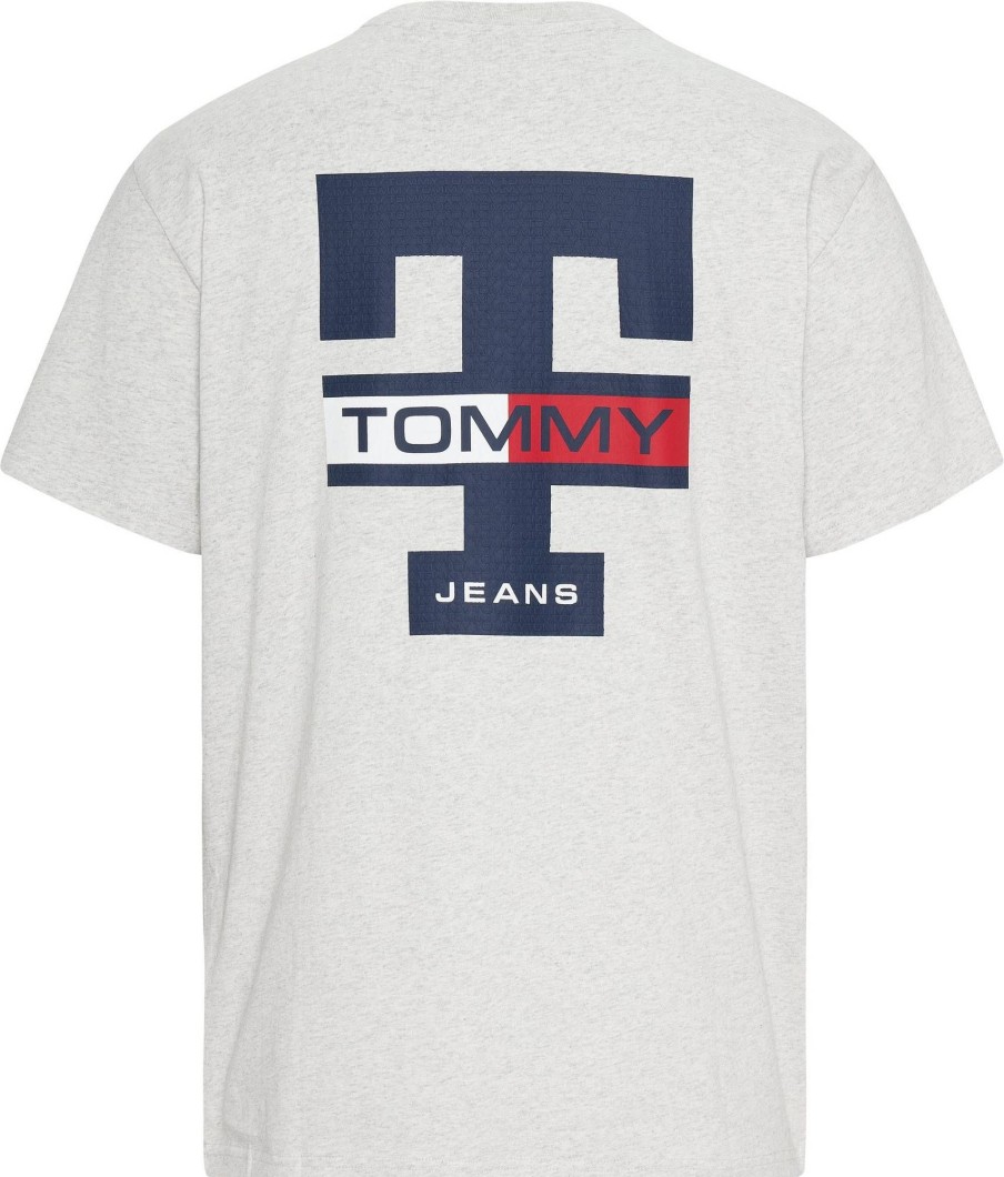 Uomo TOMMY HILFIGER T-Shirts | Tjm Clsc Rwb Letterman Tee - T-Shirt Con Logo