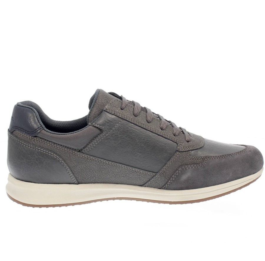 Uomo GEOX Sneakers | Avery - Sneakers Traspiranti In Pelle