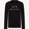 Uomo ARMANI EXCHANGE T-Shirts | T-Shirt Manica Lunga Slim Fit