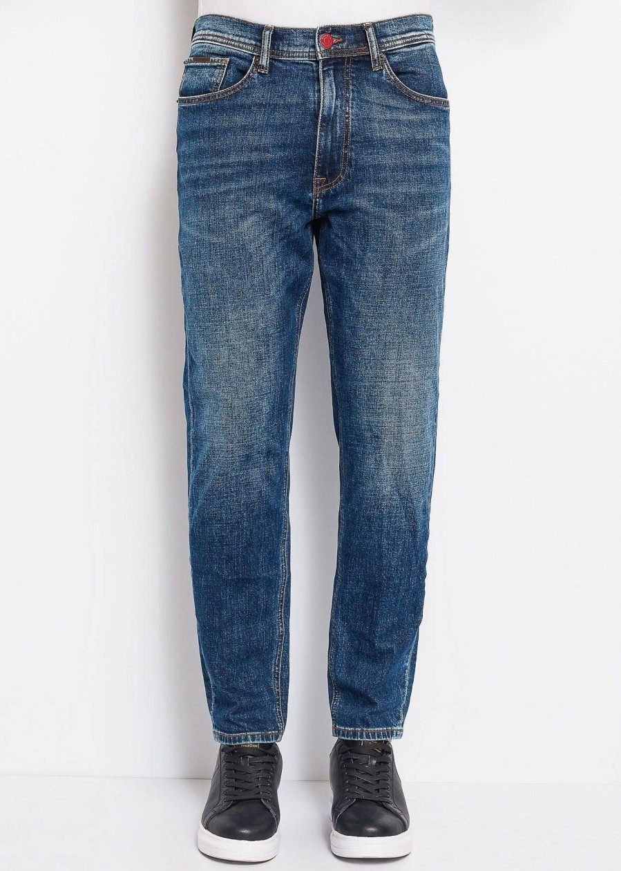 Uomo GAUDI' Denim Jeans | Jeans Tapered Fit