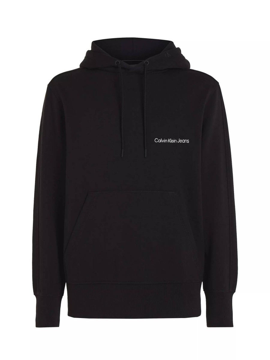 Uomo CALVIN KLEIN JEANS Felpe | Istitutional Hoodie - Felpa Con Logo