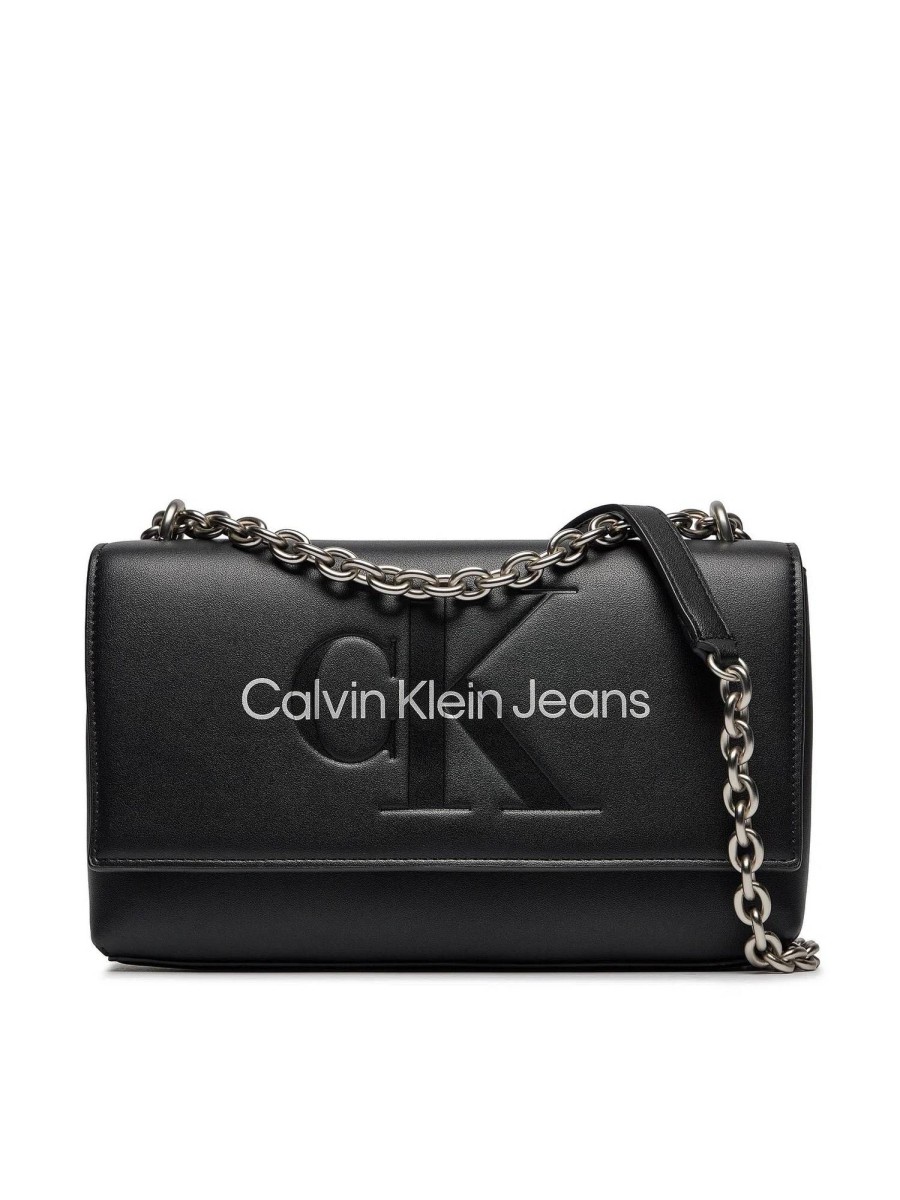 Donna CALVIN KLEIN JEANS Borse A Tracolla | Sculpted Flap - Borsa A Tracolla Con Logo