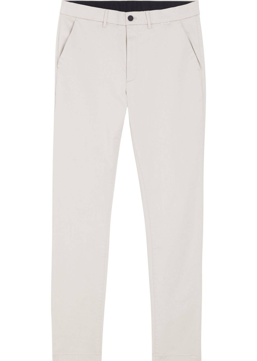 Uomo CALVIN KLEIN MENSWEAR Pantaloni | Satin Stretch Slim Chino - Pantaloni