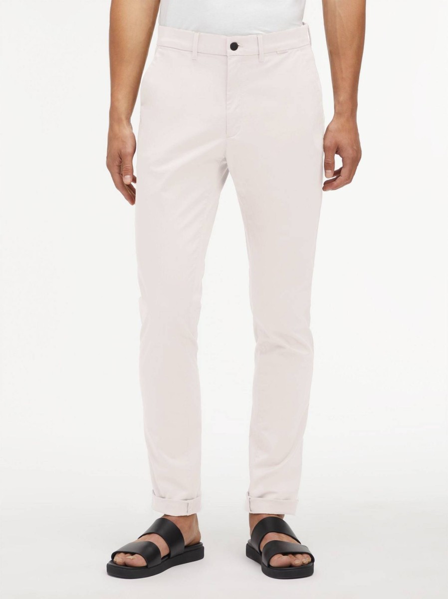 Uomo CALVIN KLEIN MENSWEAR Pantaloni | Satin Stretch Slim Chino - Pantaloni