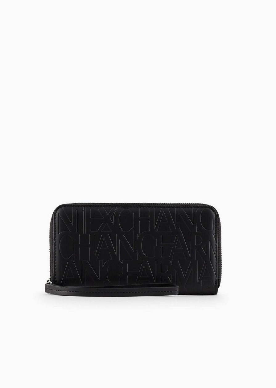 Donna ARMANI EXCHANGE Portafogli E Portacarte | Wallet - Portafoglio Lettering Logo