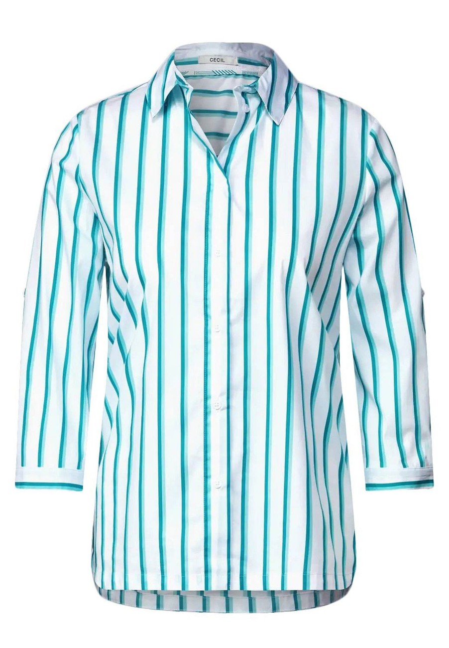 Donna CECIL Camicie | Multicolor Stripe Blouse - Camicia A Righe