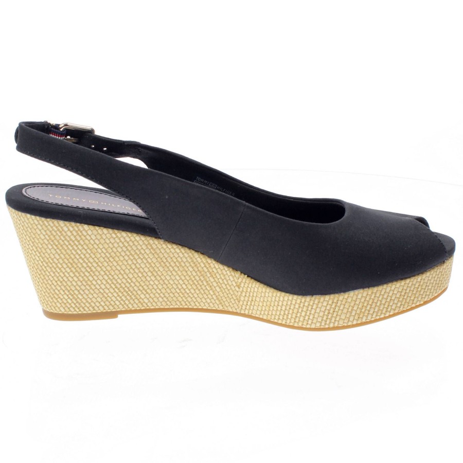 Donna TOMMY HILFIGER Sandali | Iconic Elba Sling Back Wedge - Sandali Con Zeppa