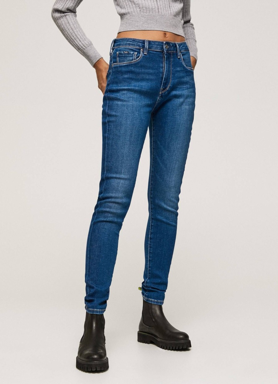 Donna PEPE JEANS Denim Jeans | Regent Denim Pants - Jeans Skinny Fit