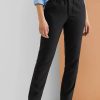 Donna STREET ONE Pantaloni | Paperbag Hw Solid Twill - Pantaloni