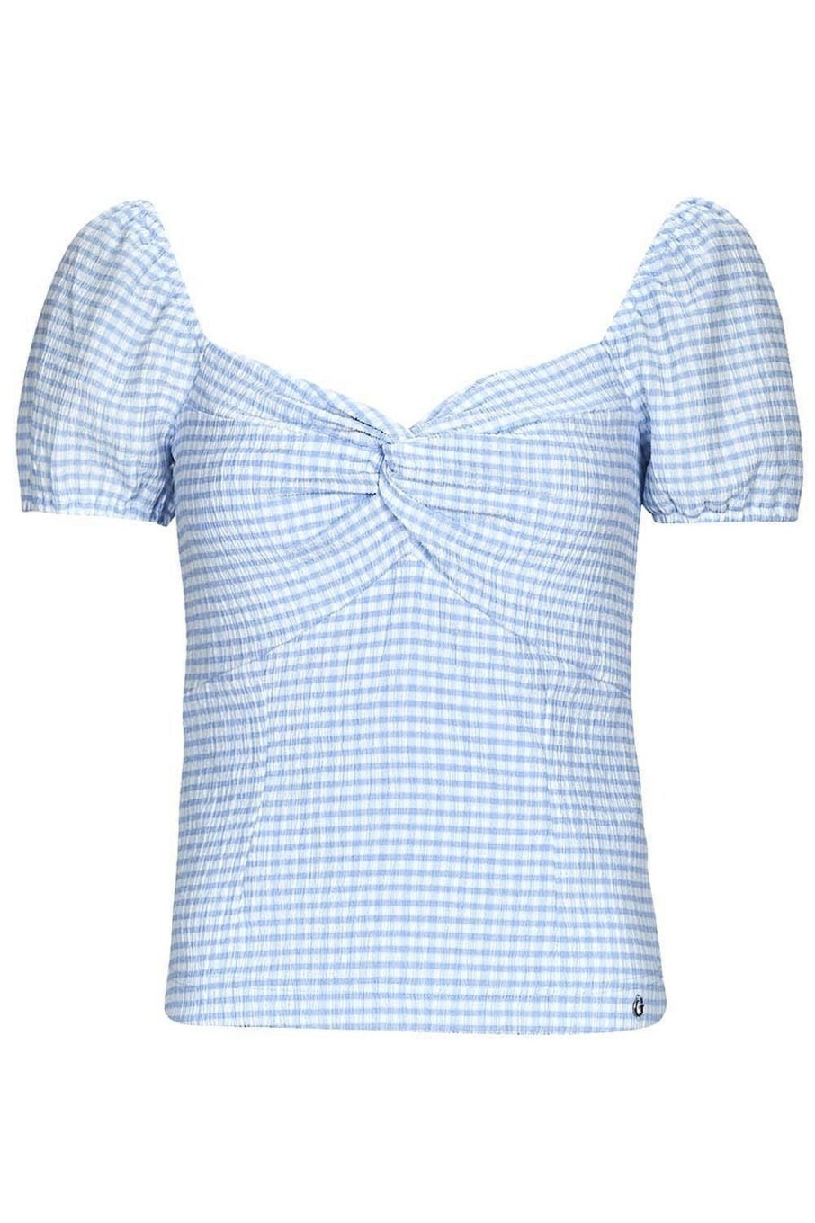 Donna GUESS T-Shirts | Lazize Knot Top - Maglietta Con Scollo A Cuore